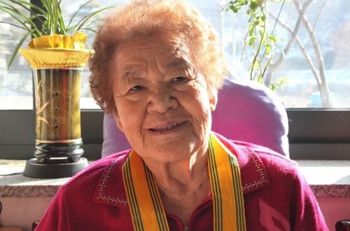 ▲ 故 김군자 할머니 생전 모습 <사진출처=나눔의집>