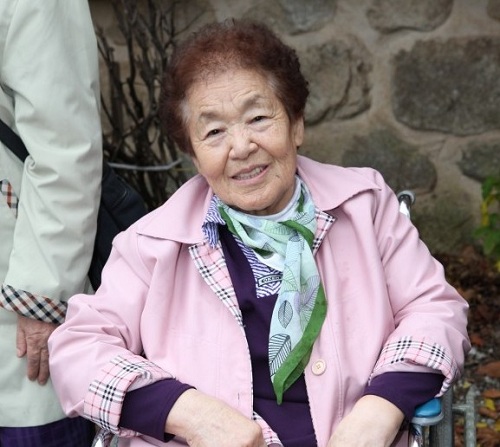 ▲ 故 김군자 할머니 생전 모습 <사진출처=나눔의집>