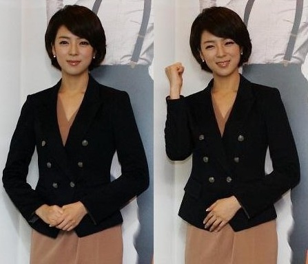 ▲ 배현진 아나운서는 MBC 노조가 파업 시위를 벌이던 2012년 노조를 탈퇴한 뒤 <뉴스데스크> 앵커 자리에 복귀했다. <사진제공=뉴시스>