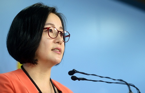 ▲ 제윤경 더불어민주당 원내대변인(자료사진).<사진제공=뉴시스>