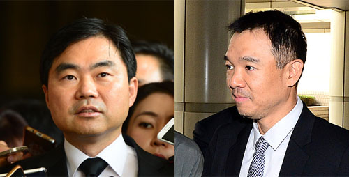 ▲ 진경준 전 검사장(좌)와 김정주 NXC 대표(우) <자료사진, 사진제공=뉴시스>