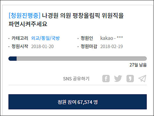 ▲ <사진 = 청와대 홈페이지 국민청원 게시판 화면캡처>