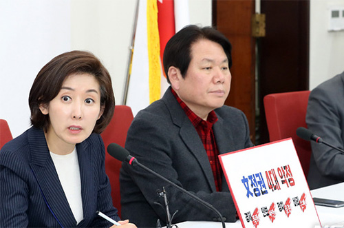 ▲ 나경원 자유한국당 원내대표. <사진제공=뉴시스>