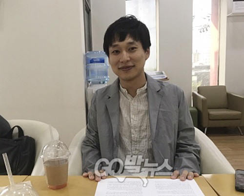 ▲ 옥기원 한겨레신문 기자 <사진=이영광 기자>