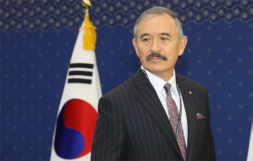 ▲ 해리 해리스 주한미국대사. <사진제공=뉴시스>