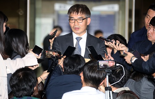 ▲ 정경심 동양대 교수 변호인 김칠준 변호사. <사진제공=뉴시스>