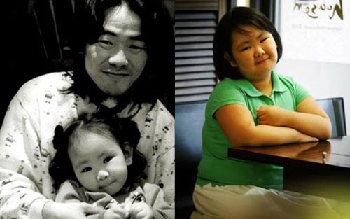 ▲ 오른쪽은 가수 김광석씨의 딸 김서연양의 2006년 10월 당시(15살)의 모습. 아빠의 노래를 담은 ‘김광석 다시 부르기-1, 2'와 '김광석 다시 부르기 셋, 넷’ 음반을 냈다. <사진제공=뉴시스>