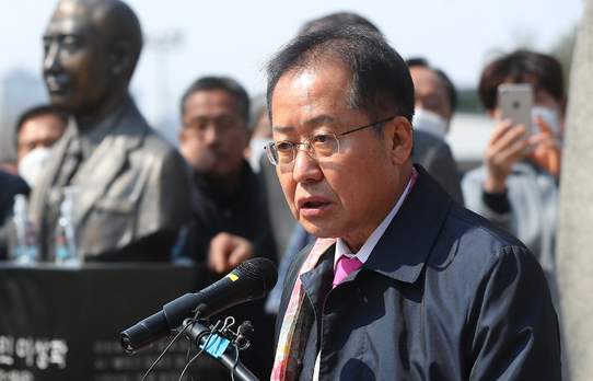 ▲ 무소속 국회의원인 홍준표 전 자유한국당 대표 <사진제공=뉴시스>