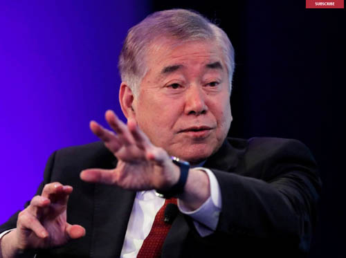 ▲ 문정인 대통령 통일외교안보 특별보좌관 <사진 출처='내셔널 인터레스트지' 홈페이지 캡처>