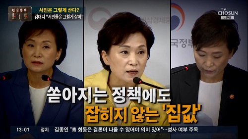 ▲ 코로나19 재확산에도 부동산 정책에 집중한 TV조선 <보도본부 핫라인>(8/20)