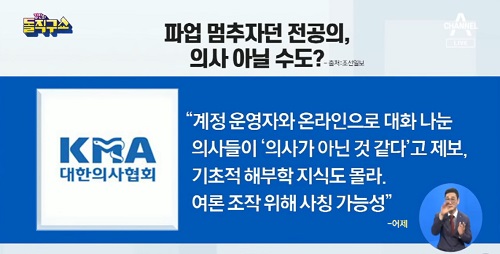 ▲ <이미지 출처=채널A '김진의 돌직구쇼' 방송화면 캡처>