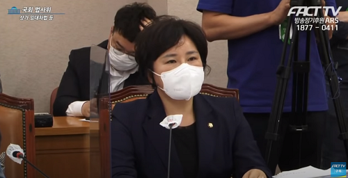 ▲ 국민의힘 조수진 의원. <이미지 출처=팩트TV 유튜브 영상 캡처>