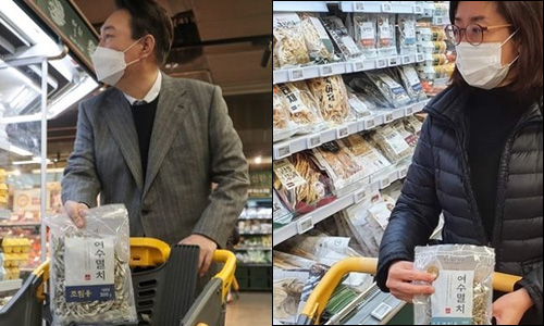 ▲ 좌로부터 국민의힘 윤석열 대선후보와 나경원 전 의원 <이미지 출처=국민의힘 선대본, 나경원 전 의원 SNS>