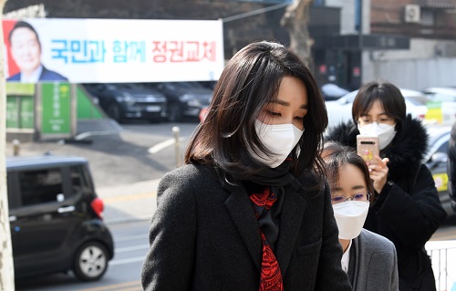 ▲ 윤석열 대통령 당선자의 부인 김건희 씨. <사진제공=뉴시스>