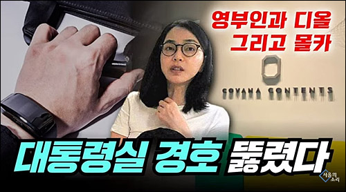 ▲ <이미지 출처='서울의 소리' 유튜브 영상 캡처>
