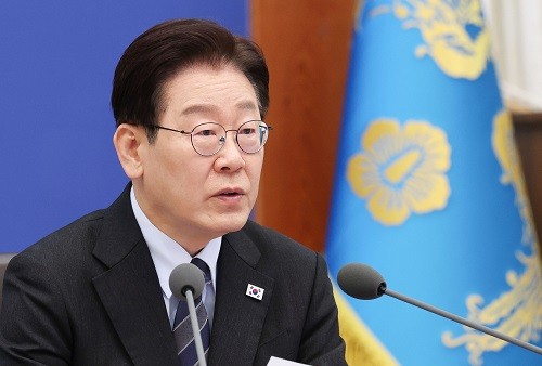 ‘사진 금지령’ 논란에 李대통령 “이는 후보자 협박” 강한 유감