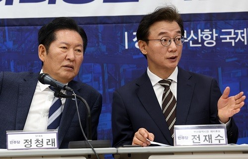 송영길 “부산 선거, 전재수 후보에 맡겨놨으면…”